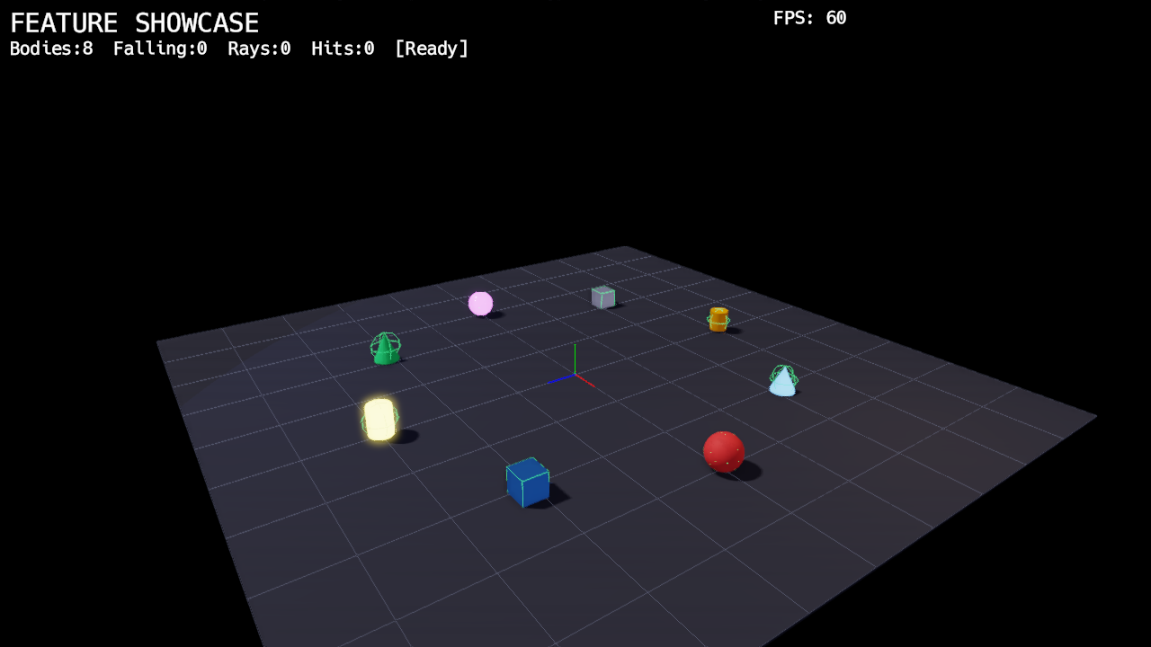 3D Feature Showcase